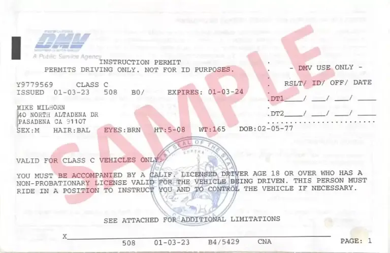 Learners Permit